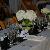 Beautiful centerpieces and table runners.  Table numbers and menus created by OKE.
